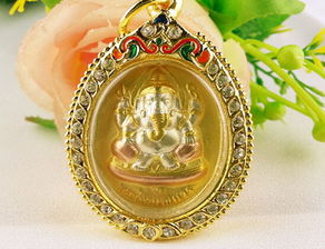 泰國佛牌中的象神 智慧與吉祥的象征