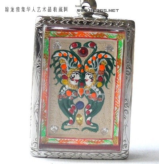 價泰國系列 泰國佛牌 招偏財 吃小人 鎏金椰殼鏈子 佛牌